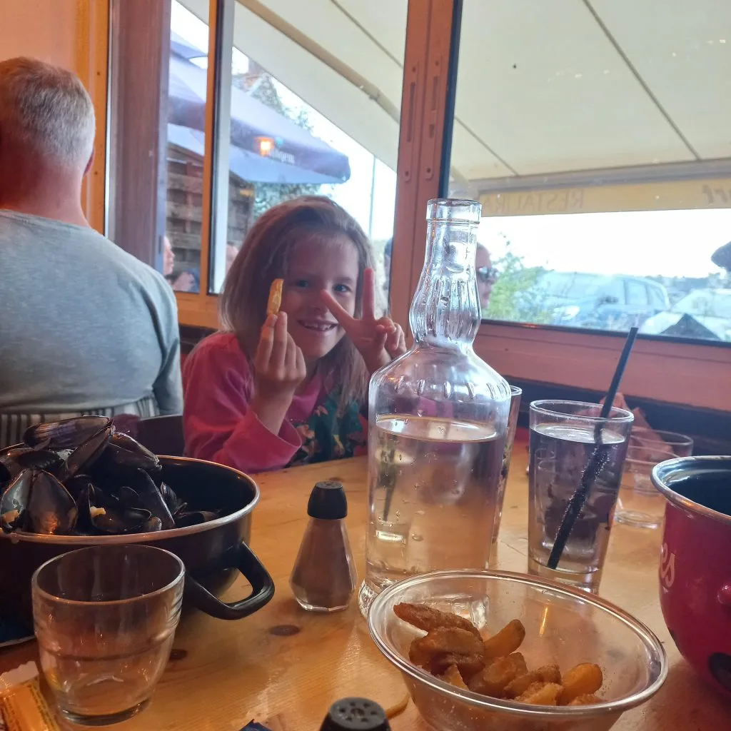Les moules frites en Bretagne !